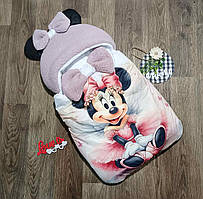 Зимовий конверт із капюшоном  для виписки та прогулянок