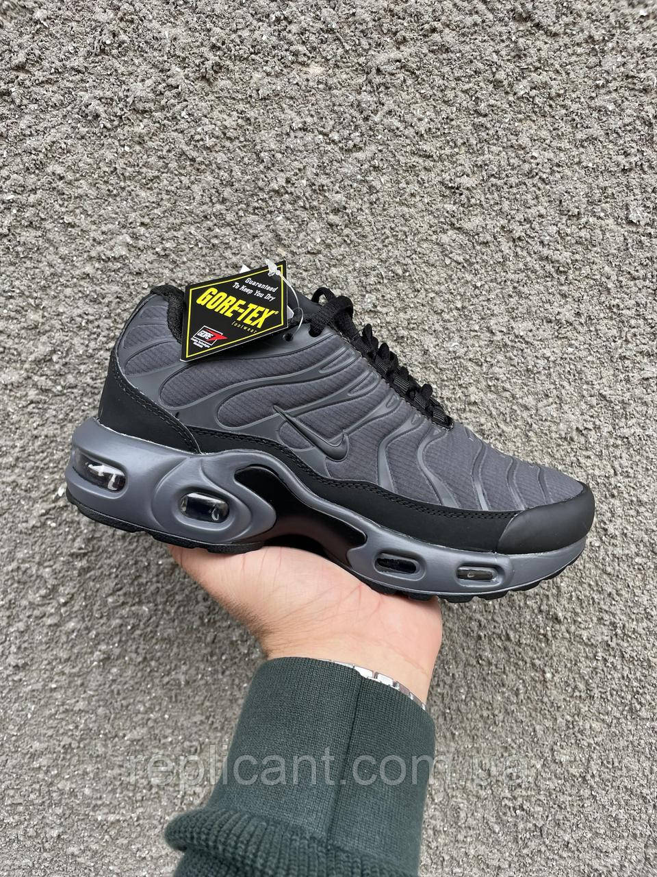 Женские кроссовки Nike  tn gore tex dark grey кросівки Nike, фото 1