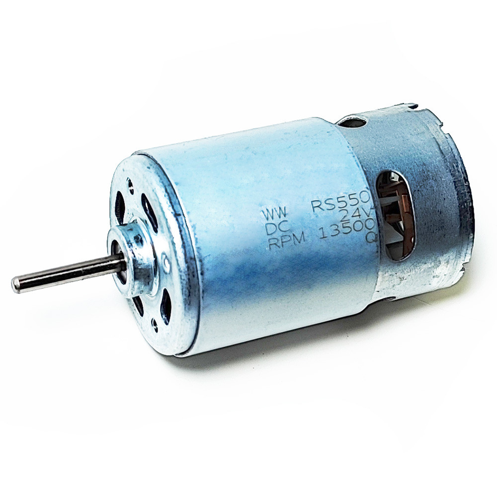 Мотор RS550 24V 13500 обертів для редуктора дитячого електромобіля