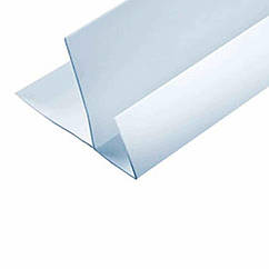 Профіль пластиковий F торцевий 6м