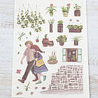 Наклейки 5 листів NKL041, фото 2