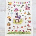 Наклейки 5 листів NKL041, фото 3