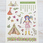 Наклейки 5 листів NKL041, фото 4