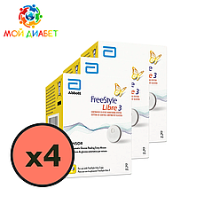 Сенсор FreeStyle Libre 3 (Фристайл Либре 3) 4 уп.