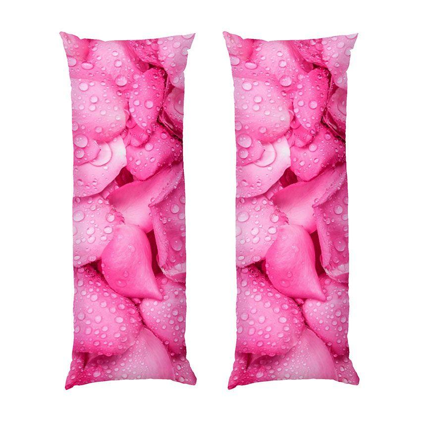 Дакімакура подушка-обіймашка «Пелюстки. Рожева троянда. Petals. Pink rose»
