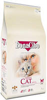 BonaCibo (Бонасибо) Cat Adult Chicken & Rice сухий корм для кішок з куркою