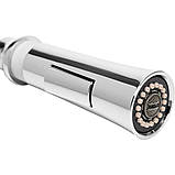 Змішувач для раковини з гнучкою чорною воронкою "FLEXIBLE-2" FALA 75675, фото 3