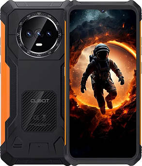 Смартфон CUBOT KingKong ES 6/128GB, Android 14, IP69K, 48 МП, 5100 мАг, Дисплей 6.56", Кубот Кінг Конг ЄС