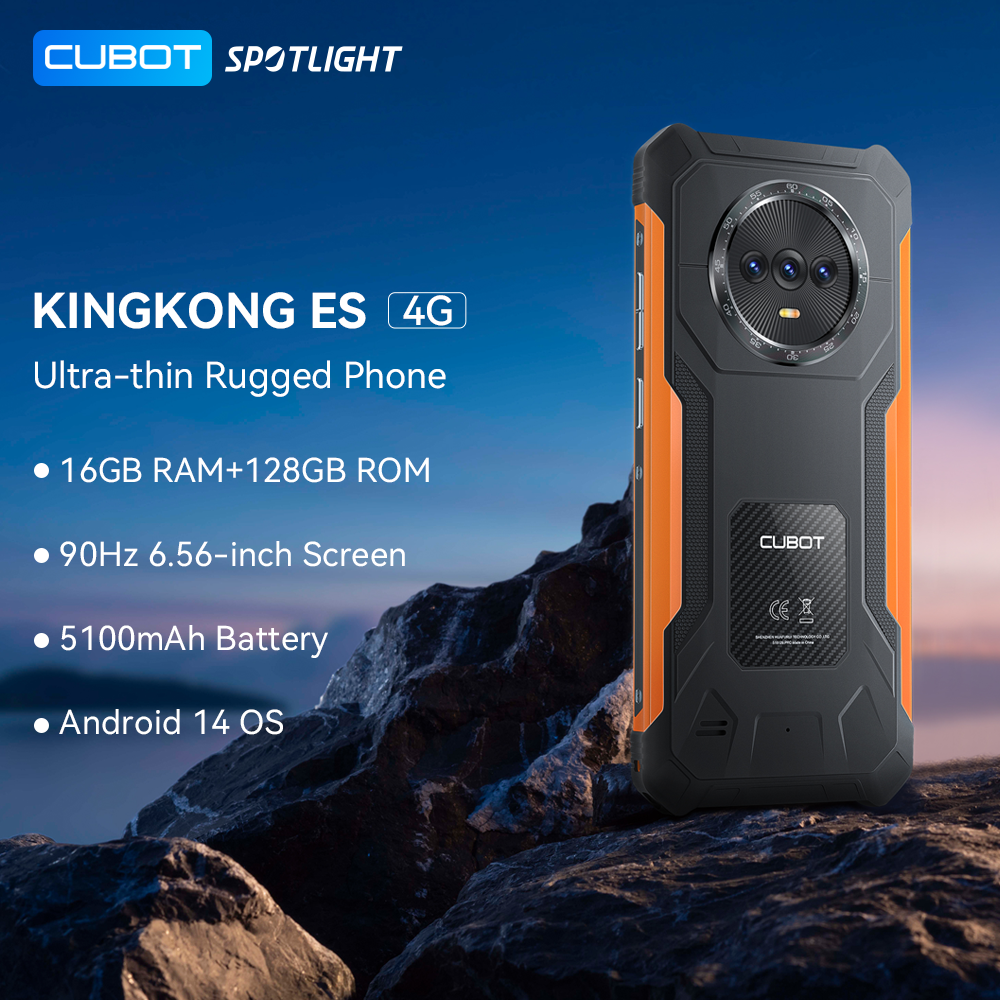 Cubot KingKong ES 6/128GB Black-Orange купить в Украине