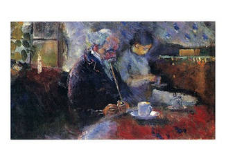 Листівка Edvard Munch - At the Coffee Table, 1883