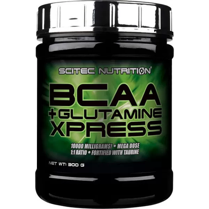 BCAA+Glutamine Xpress Scitec Nutrition 300 g Fruity Bubblegum, фото 1