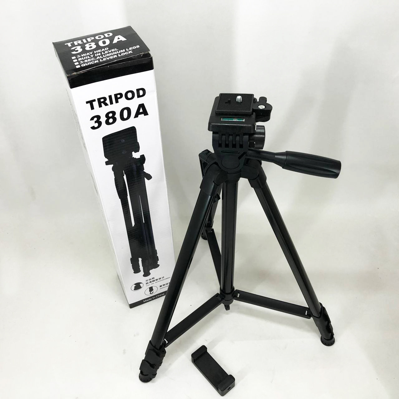 Штатив для телефона хороший TriPod 380A 0.50-1.35м, Штатив тренога ...