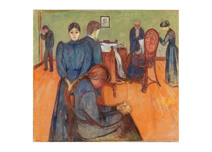 Листівка Edvard Munch - Death in the Sickroom, 1893, фото 1