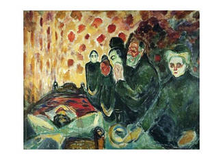 Листівка Edvard Munch - Death Struggle, 1915