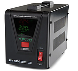Стабілізатор напруги релейний APRO AVR-1000 : 800 Вт, релейний, Led-дисплей, вага 2.6 кг, фото 4