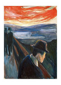 Листівка Edvard Munch - Despair, 1894