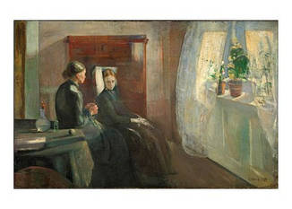 Листівка Edvard Munch - Spring, 1889