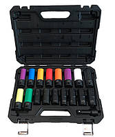 Набір ударних головок 1/2" MASTER 18 шт.