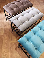 Банкетка для взуття велюр