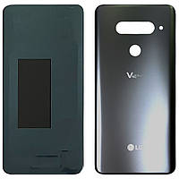 Задня кришка LG V40 ThinQ V405 (сіра Оригінал)
