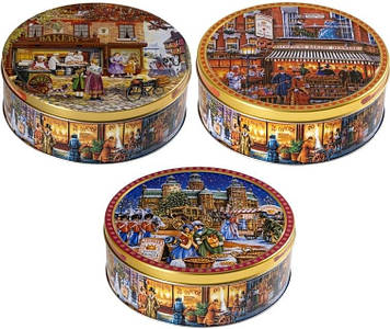 Печиво вершкове Designer Assorted Різдвяне Асорті  400 грам , ж\б