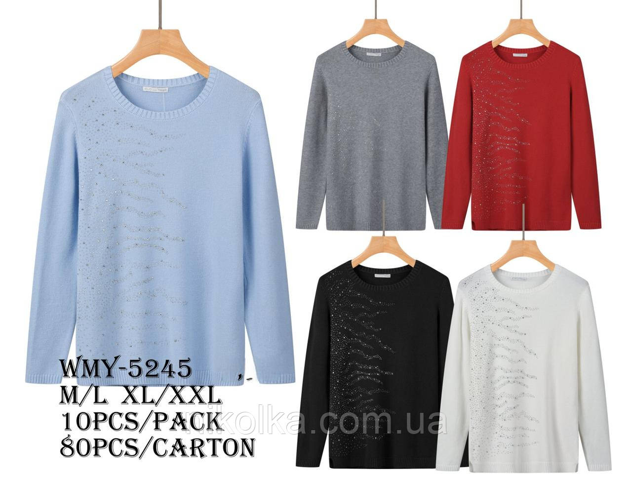 Светр жіночий оптом, Glo-story, M/L-XL/2XL рр., арт. WMY-5245