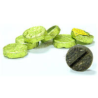 Чай Пу Ер ШЕН "Медальйон" NORMAL 6 г витриманий 100 г терпкий бадьорий пресований великолистовий