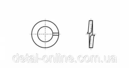 Шайба ф 20 DIN 127, фото 2