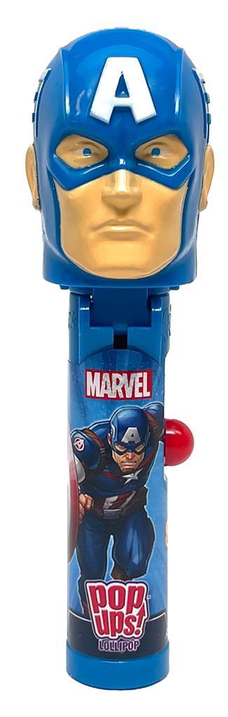Іграшка з льодяником Капітан Америка Bip Disney Marvel Mix Pop Ups 10г