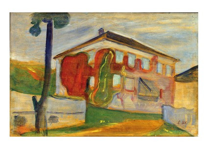 Листівка Edvard Munch - House with Red Virginia Creeper, pr. 1900, фото 1