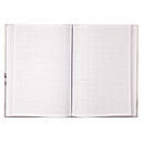 Книга канцелярська, А4, 192 арк., клітинка, офсет, тверда ламінована обкладинка Axent, фото 2