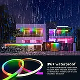 Адресний світлодіодний гнучкий неон smart RGB 12V 6x12 IP68 90led/m 16Вт, фото 7