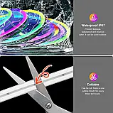 Адресний світлодіодний гнучкий неон smart RGB 12V 6x12 IP68 90led/m 16Вт, фото 9