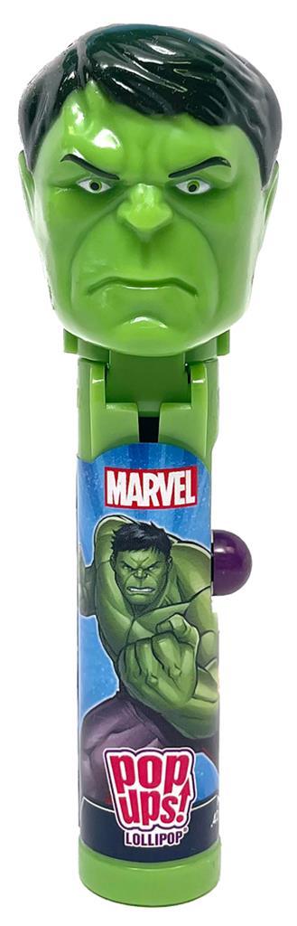 Іграшка з льодяником Халк Bip Disney Marvel Mix Pop Ups 10г