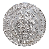 Мексика 1 песо, 1963