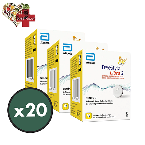 Сенсор FreeStyle Libre 3 (Фристайл Лібре 3) 20 уп., фото 1