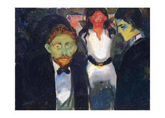 Листівка Edvard Munch - Moonlight, 1893