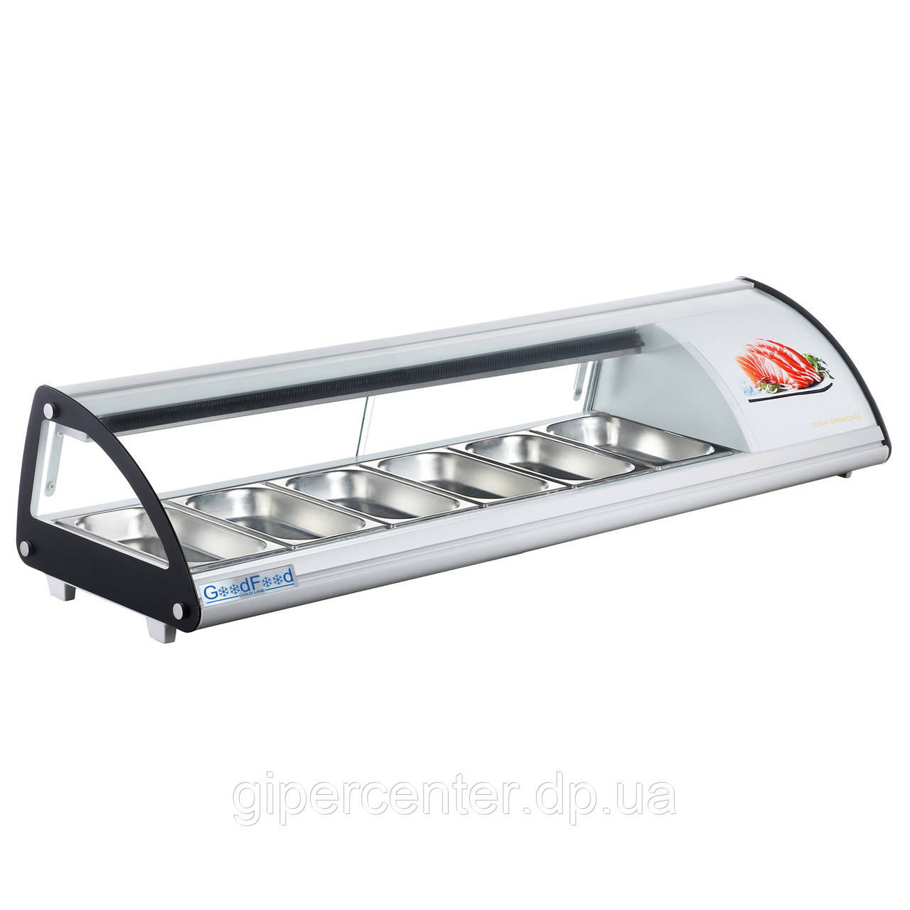 Вітрини для суші GoodFood RTS83L біла, фото 1