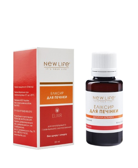 Еліксир Для печінки NEW LIFE 30 мл