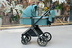 Коляска універсальна 2в1 ME 1124 PRESTIGE Mineral Green