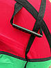 Тюбінг надувний / Ватрушка / Надувні санки ПВХ діаметром 100 див., Зелено-Червоний, фото 7
