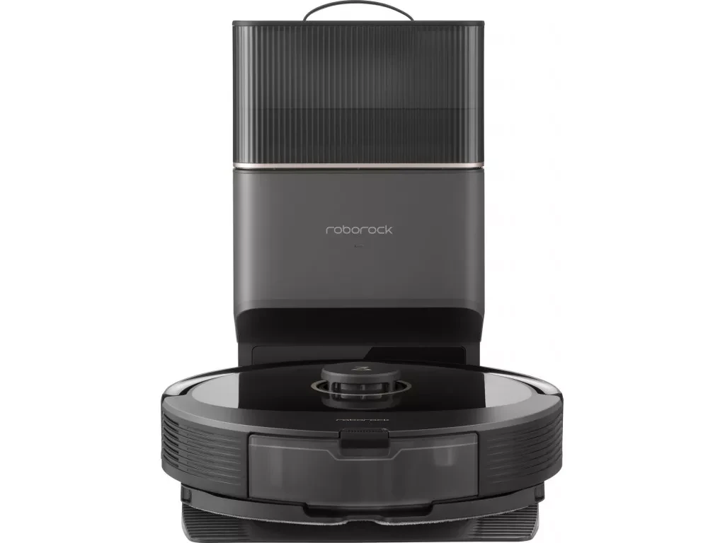 Робот-пилосос з вологим прибиранням RoboRock Q8 Max Plus Black (Q8MP52-00)