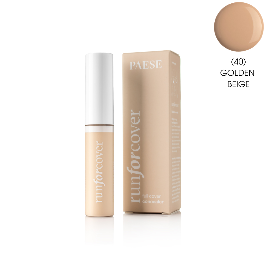 Маскуючий Консилер матовий коректор Concealer Run For Cover Paese 9ml (40) golden beige