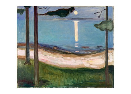 Листівка Edvard Munch - Moonlight, 1895, фото 1