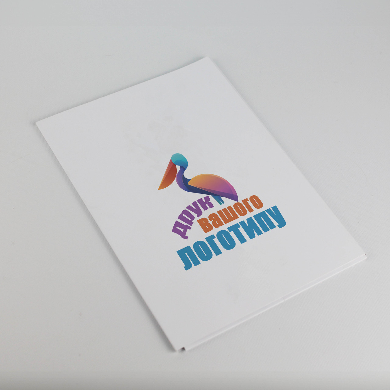 Папка Брендована А4 "Стандарт" 350г з Кишенею Без ламінації - Друк на папках