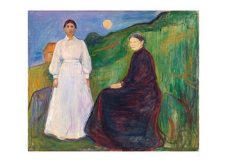 Листівка Edvard Munch - Mother and Daughter, b. 1897-1899