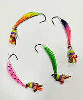 Блешня джигова Лижа Ультрафіолет 1шт. 32г Мікс