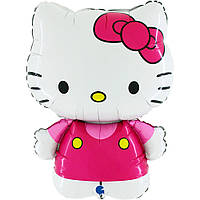 Фольгована кулька велика фігура Hello Kitty 87*54см Grabo в упаковці