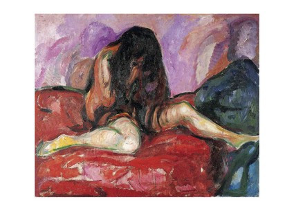 Листівка Edvard Munch - Nude I, 1913