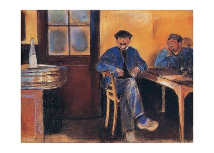 Листівка Edvard Munch - Tavern in St. Cloud, 1890, фото 1